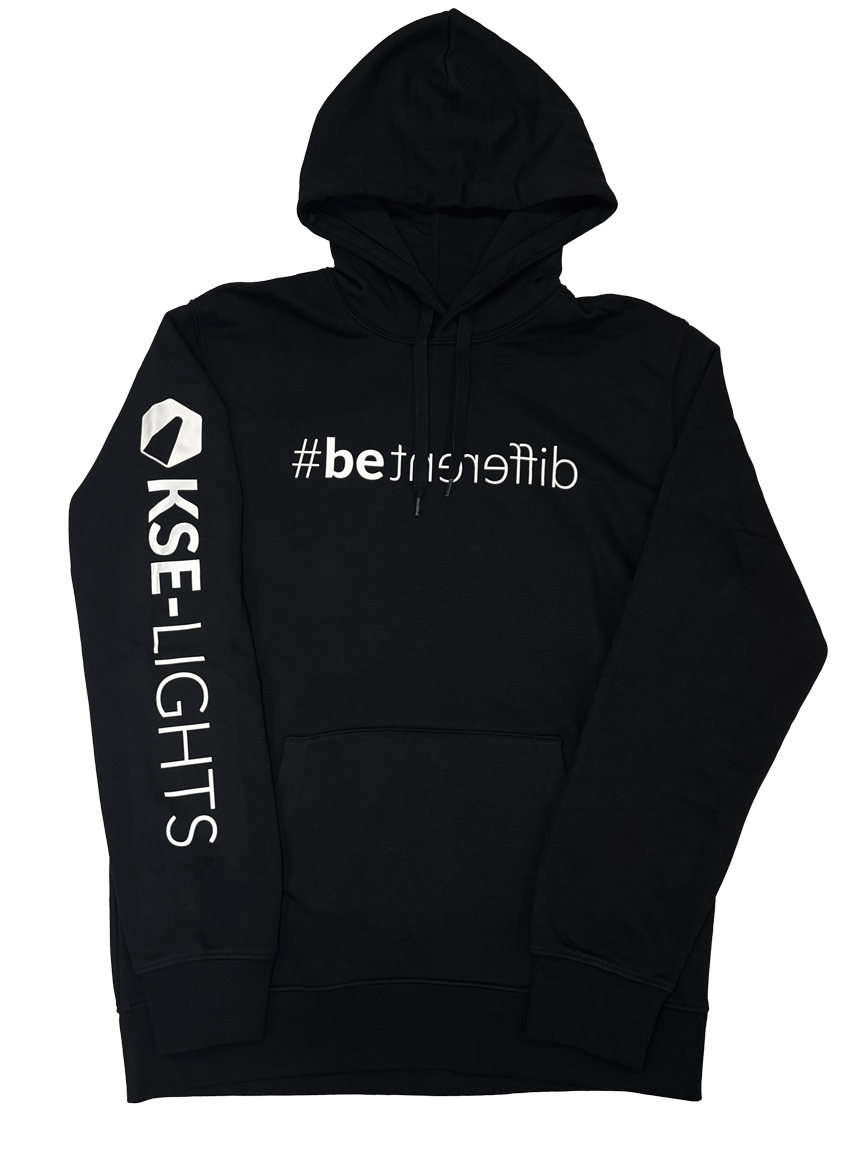 KSE-Lights Hoodie – schwarz | Unisex