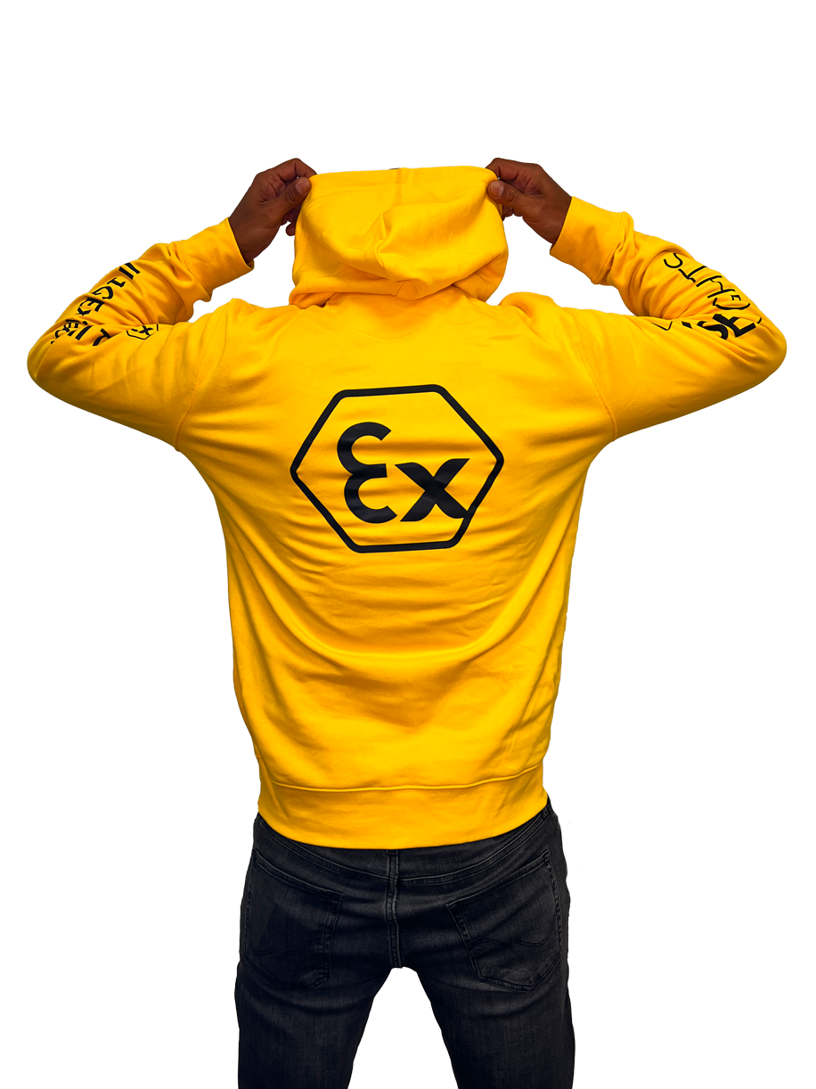 KSE-Lights Hoodie – gelb | Unisex