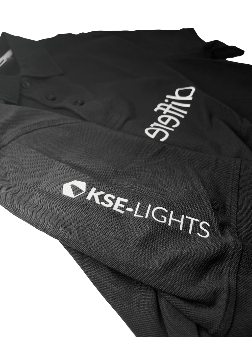 KSE-Lights Polo – schwarz